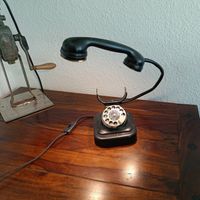 Telefon-Lampe