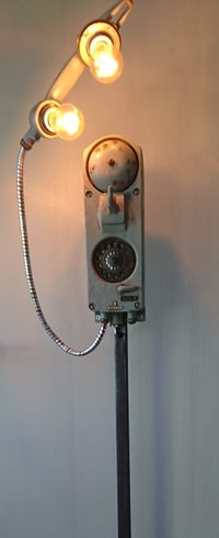 Telefon-Lampe